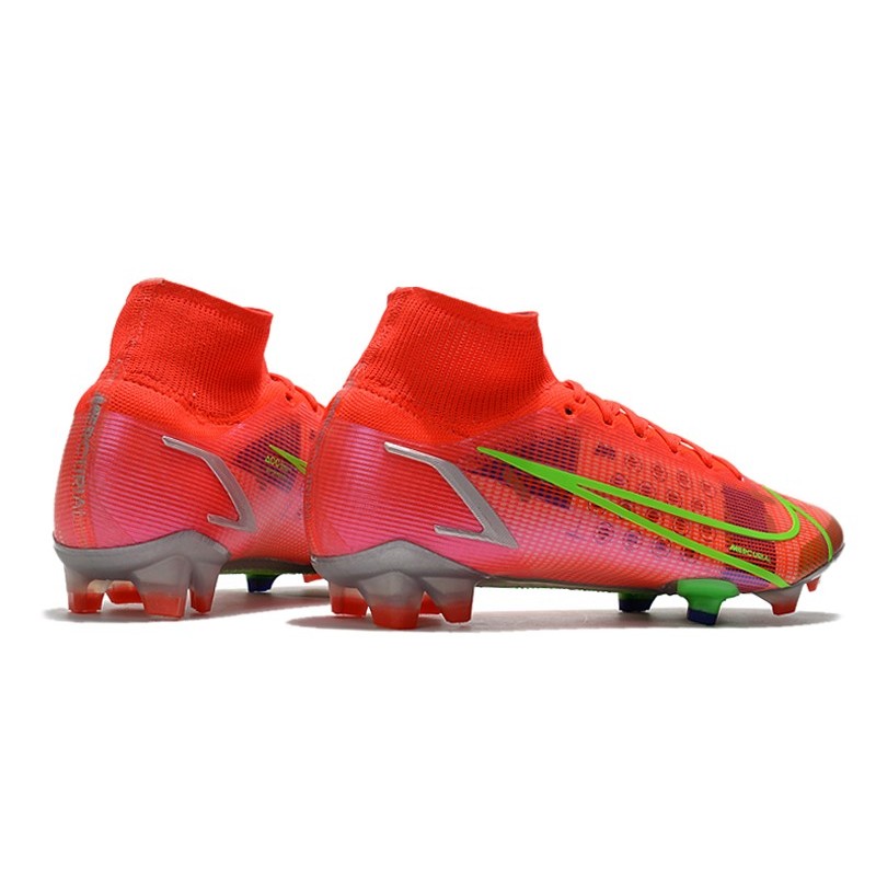 Nike Mercurial Superfly Elite FG Spectrum Červené stříbrný